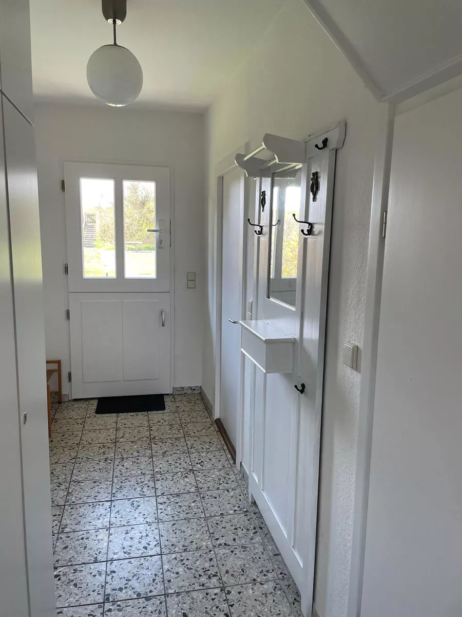 Ferienhaus Deichsonne – Flur und Eingang, Nordseeurlaub