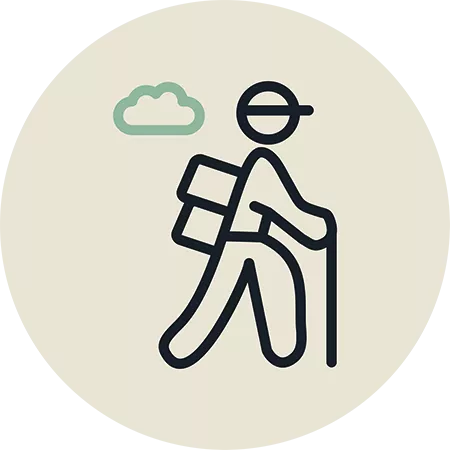 Aktiv-Urlaub an der Nordsee: zu Fuß entlang der Deiche, wandern, spazieren gehen