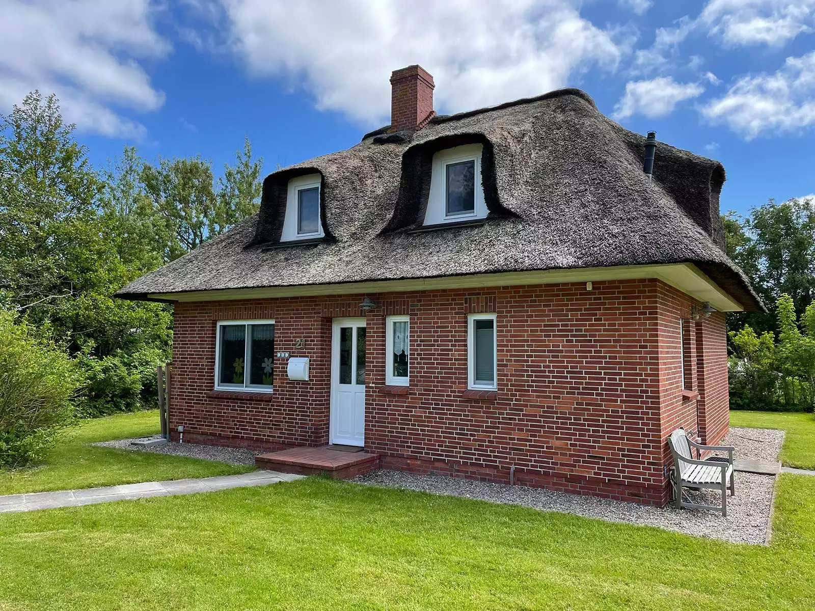 Ferienhaus Deichsonne mit viel Platz für 1 - 6 Personen auf Eiderstedt